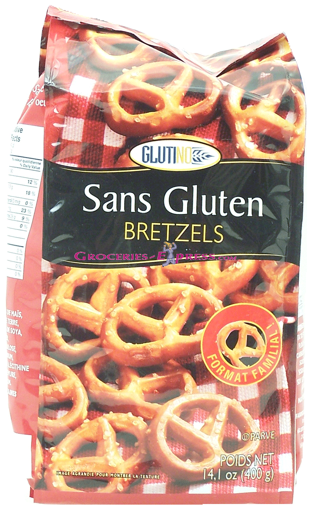 Glutino  gluten free pretzels Full-Size Picture